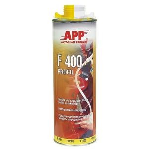 Средство для предохранения закрытых профилей APP F400 (бесцветный, Желтый) 1л